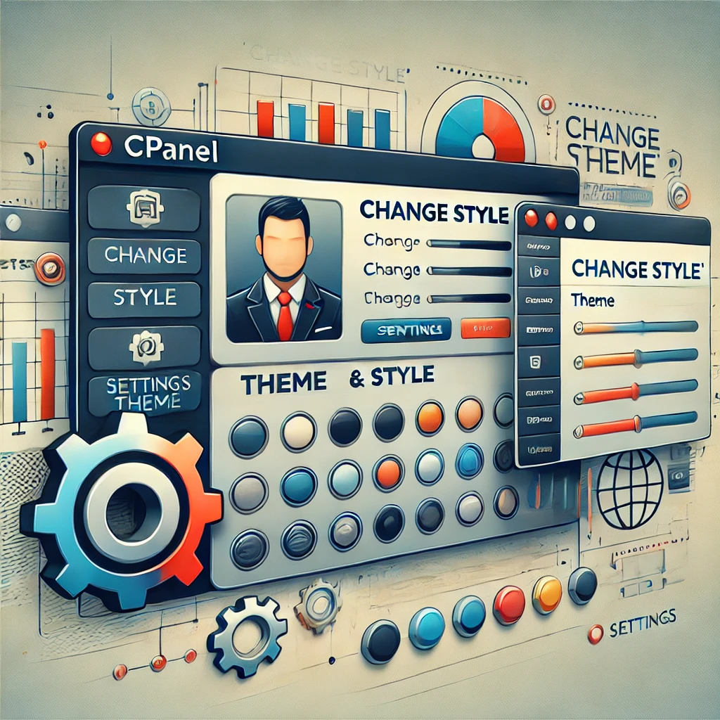 Cpanel Tema ve Stil Değiştirme Görseli