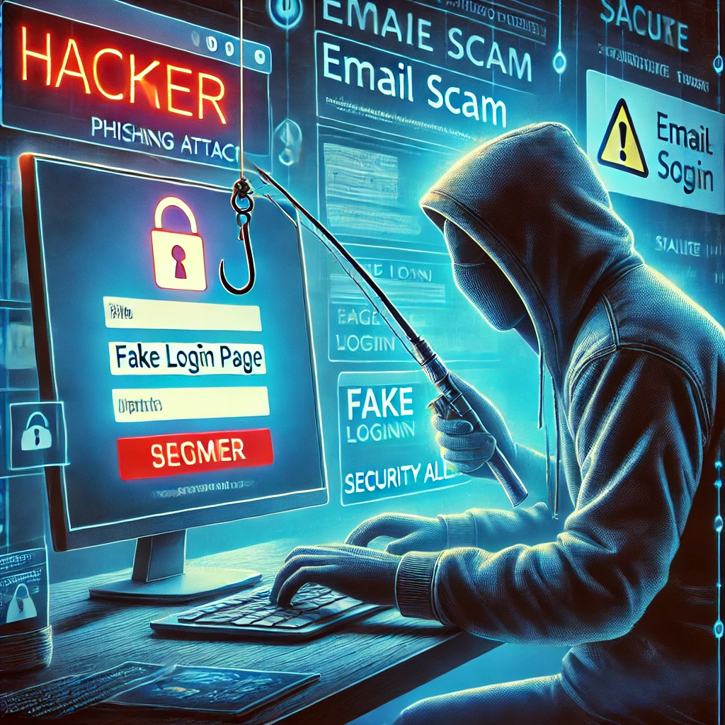 Kimlik Avı (Phishing) Saldırıları Görseli