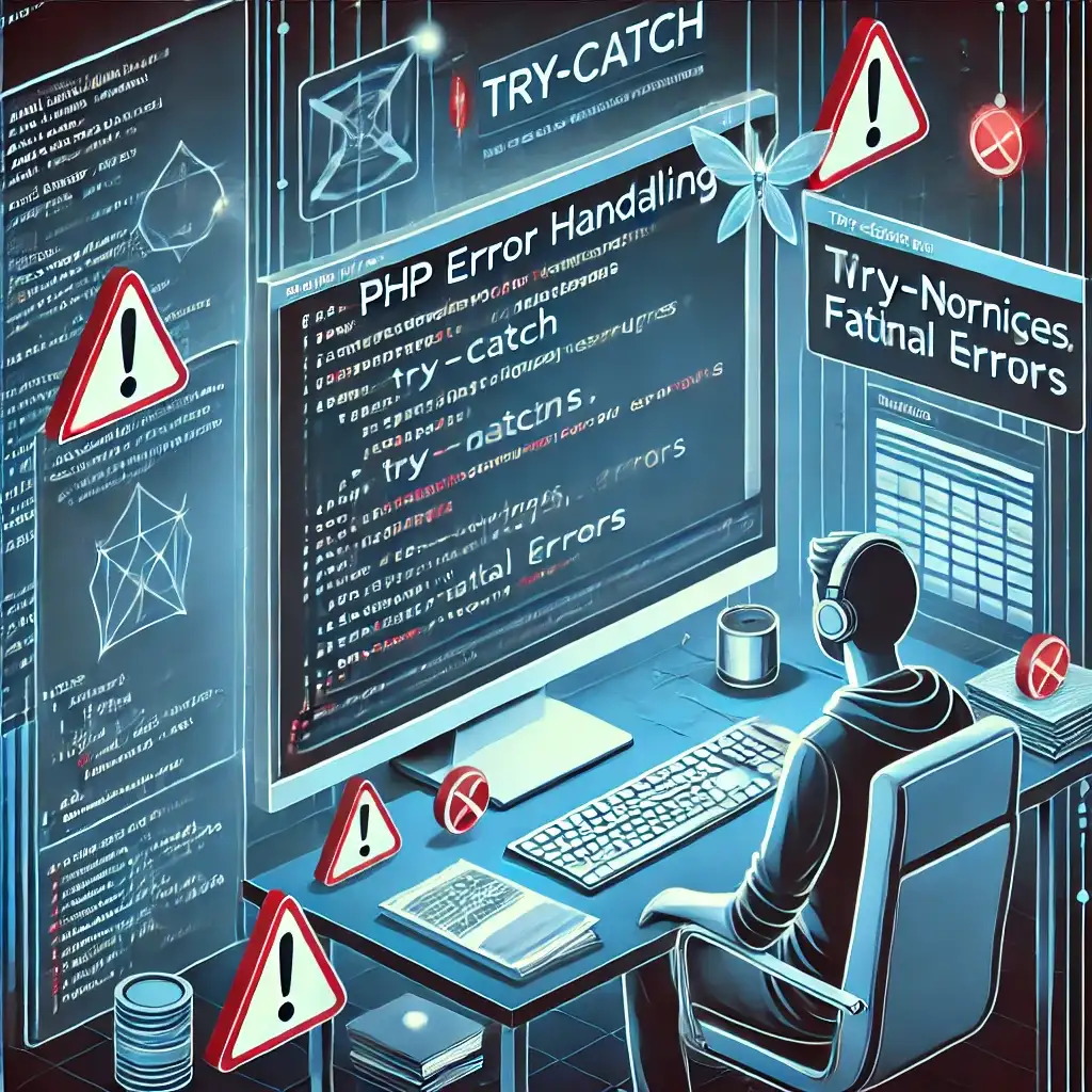 PHP'de Hata Yönetimi ve İstisnalar Görseli