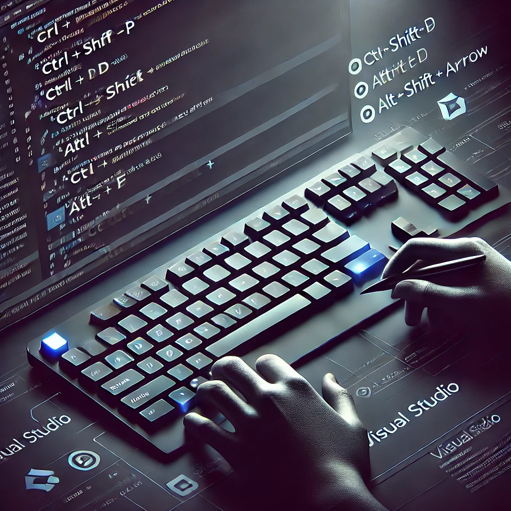 Visual Studio Klavye Kısayolları Görseli